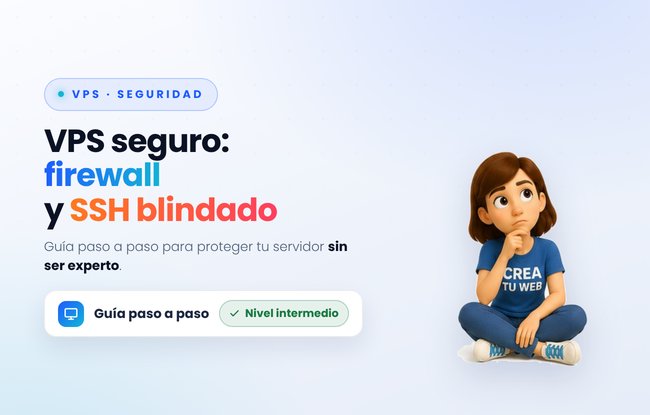Seguridad de servidor: lo que Crea Tu Web resuelve por vos (y lo que si depende de tu cuenta)