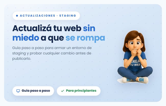 Vista previa antes de publicar: cómo probar cambios en tu web hecha con Crea Tu Web, paso a paso (para principiantes)